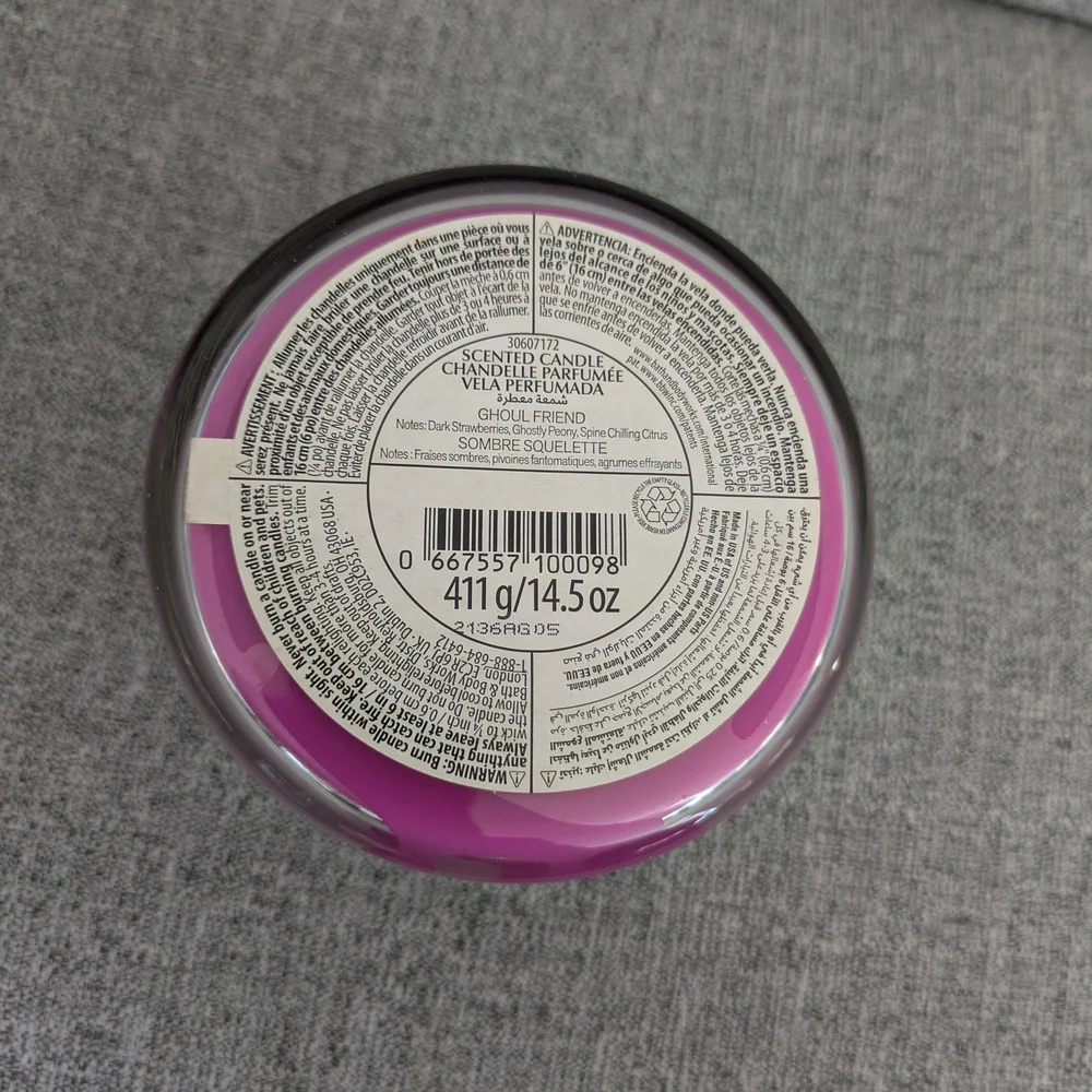 Bath & Body Works Ghoul Friend 3-Wick Scented Candle - Picture 3 of 3